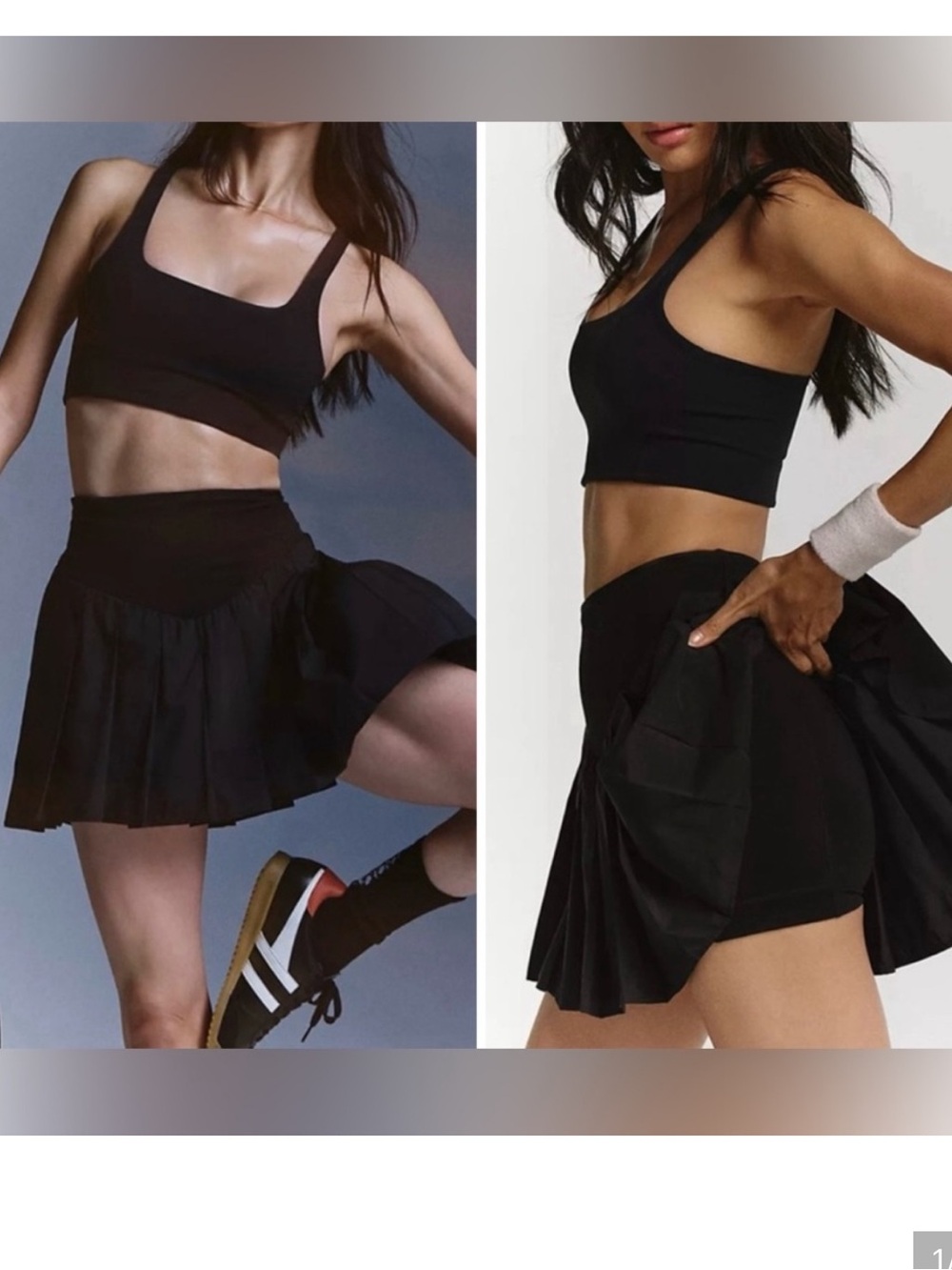 Free People Movement Swing Of Things Skort Black XS S